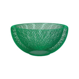 Green wire mesh bowl